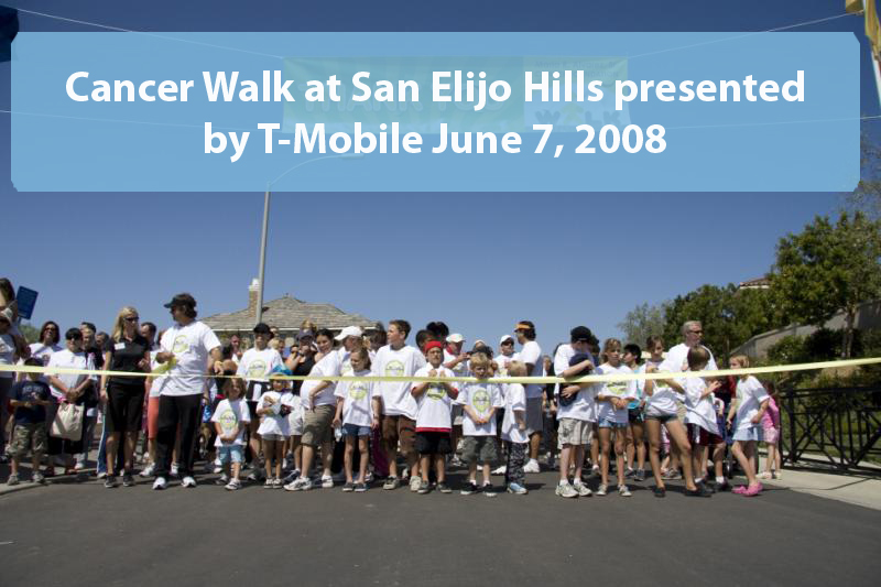 Cancer Walk at San Elijo Hills presented by T-Mobile June 7, 2008