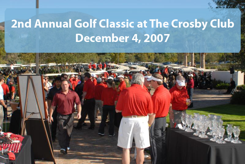 2nd Annual Golf Classic at The Crosby Club, December 4, 2007